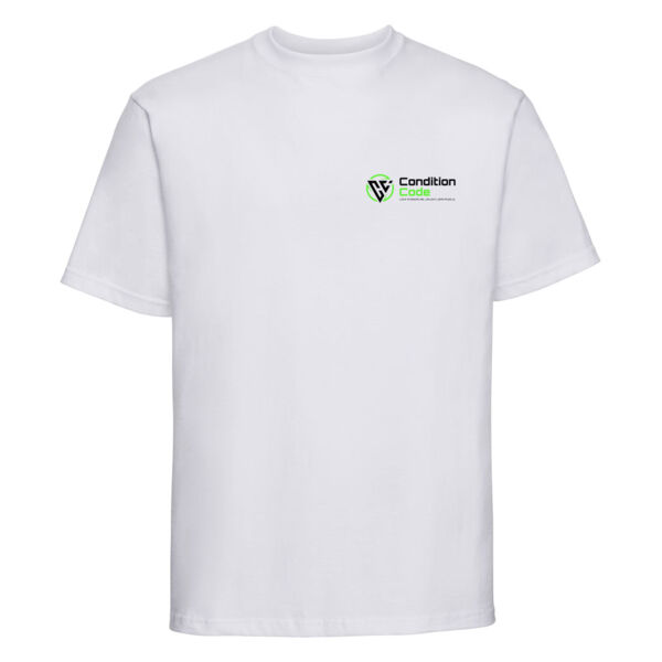 Coached by dil  - Classic Heavyweight Combed Cotton T-Shirt Thumbnail